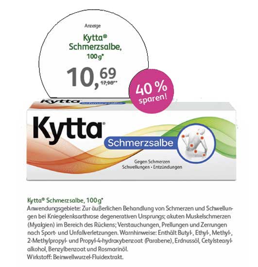Kytta Schmerzsalbe, 100g